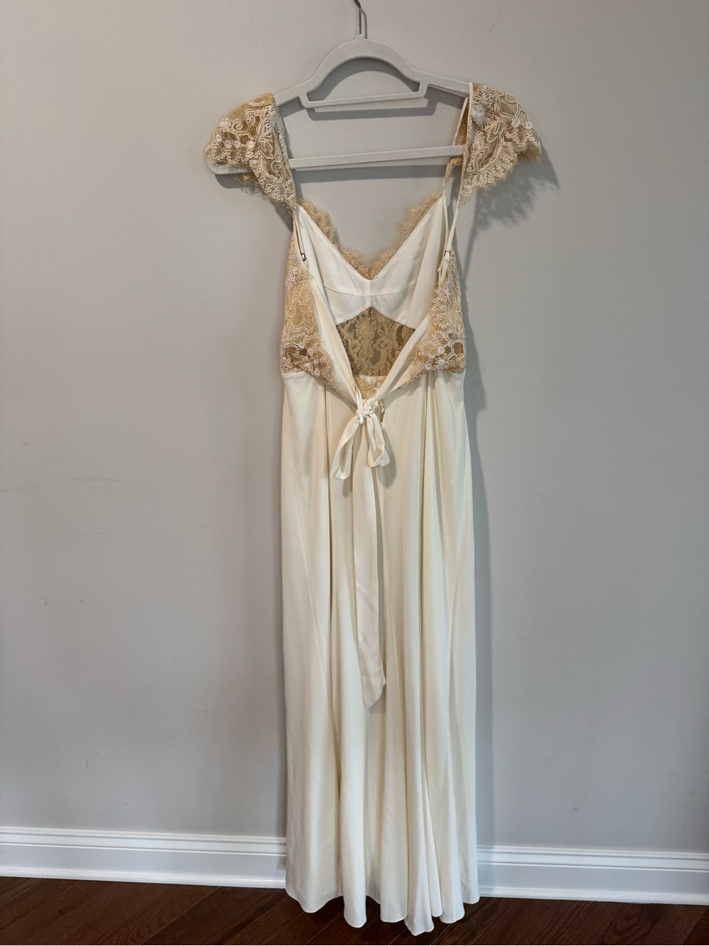 limited edition Free People Cream, Ivory Lace Maxi Dress - Picture 7 of 12